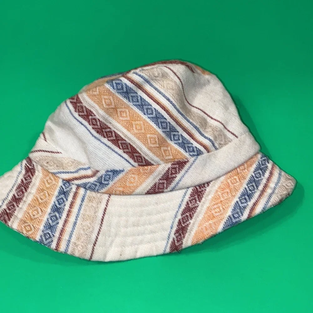 VTG asymmetrical unisex bucket hat made in the USA Size OS